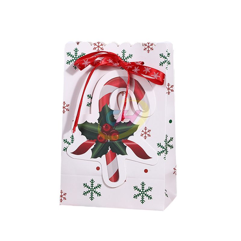 Whimsical Christmas Themed Gift Bags (Stocking, Santa & Sleigh Designs)