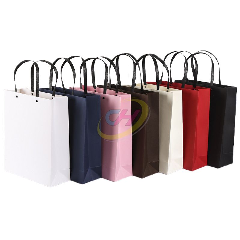 Versatile Multi-Color Paper Tote Bags (Retail & Gifting Use)