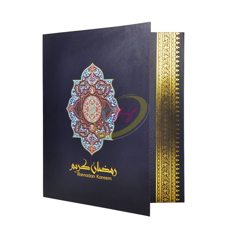 Arabesque Pattern Foldable Multi-Compartment Gift Box - Premium Festival Gift Packaging Book
