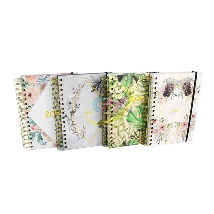 Tropical Greenery Spiral Notebook - Nature-Inspired Decorative Journal