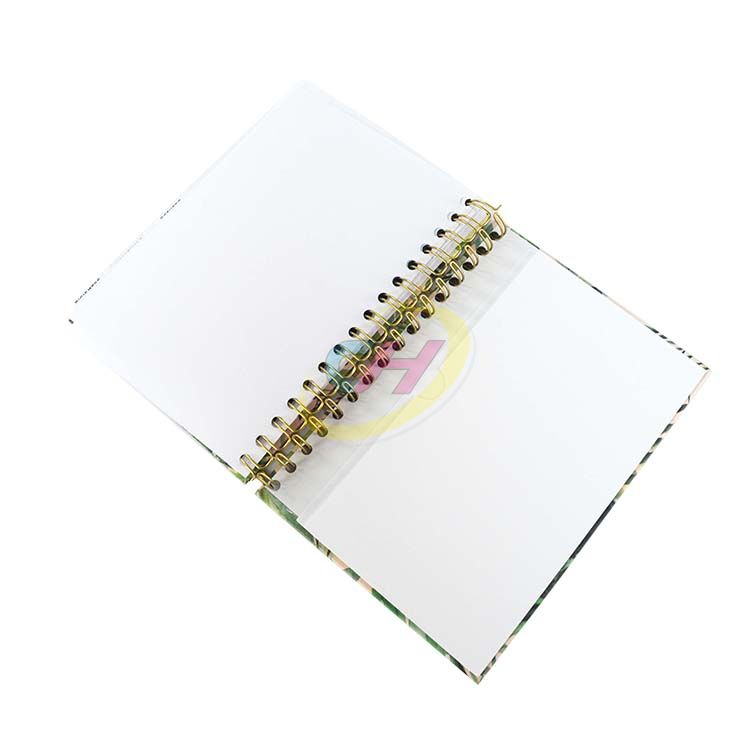 Tropical Greenery Spiral Notebook - Nature-Inspired Decorative Journal
