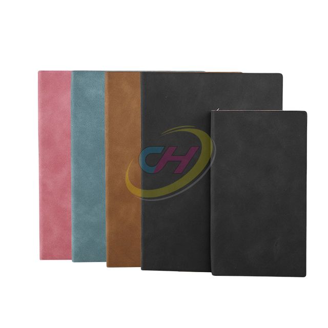 Premium PU Leather Notebook - Multi-Color Minimalist Journal for Business & Daily Use