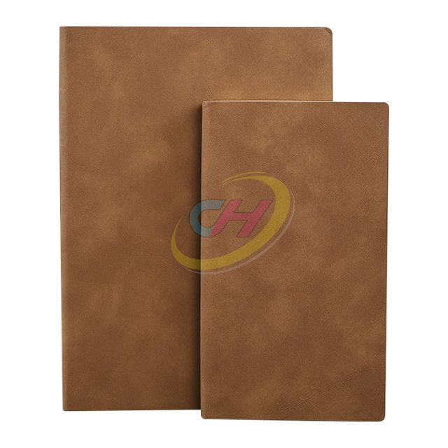 Premium PU Leather Notebook - Multi-Color Minimalist Journal for Business & Daily Use