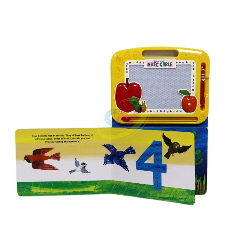 Toddler Number Learning Interactive Writing Board Book