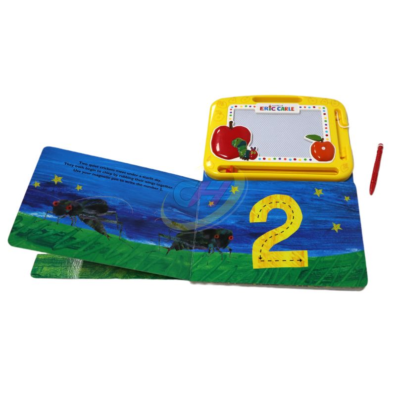 Toddler Number Learning Interactive Writing Board Book