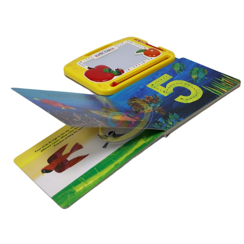 Toddler Number Learning Interactive Writing Board Book