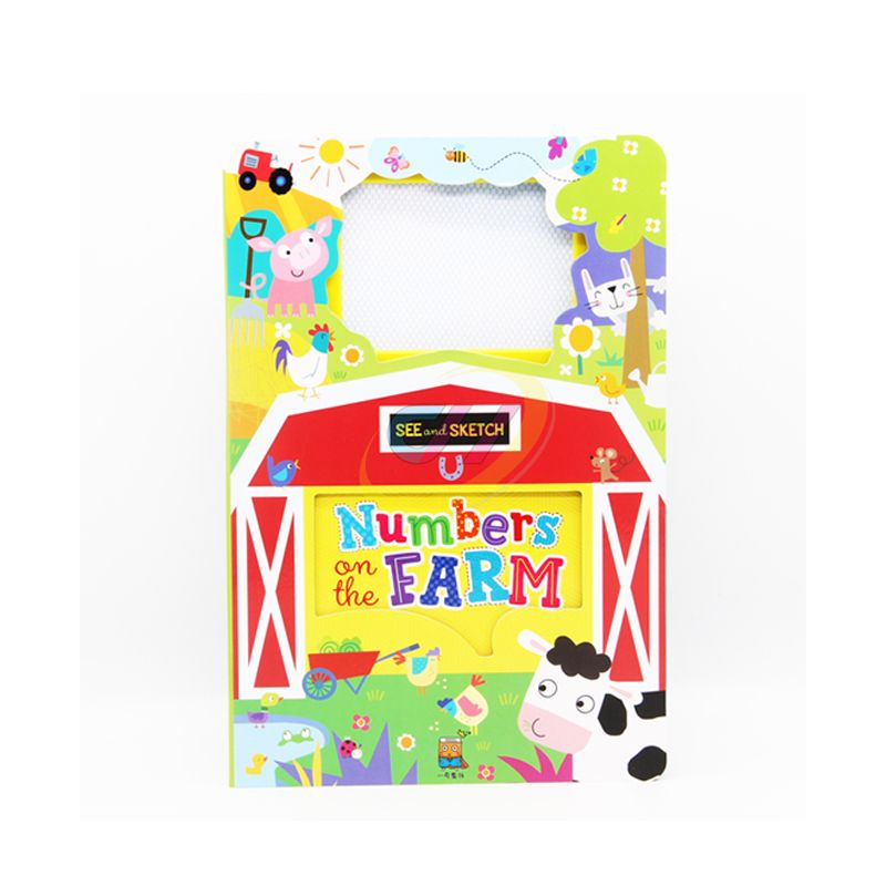 Custom Colorful Interactive Kids Board Book - Early Education Fun Sound Book for Toddlers