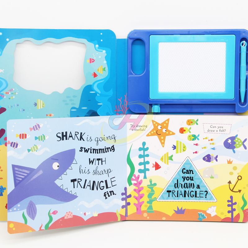 Custom Colorful Interactive Kids Board Book - Early Education Fun Sound Book for Toddlers