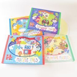 Custom Kids Fun Puzzle Book Set - Interactive Educational Puzzle Book for Children