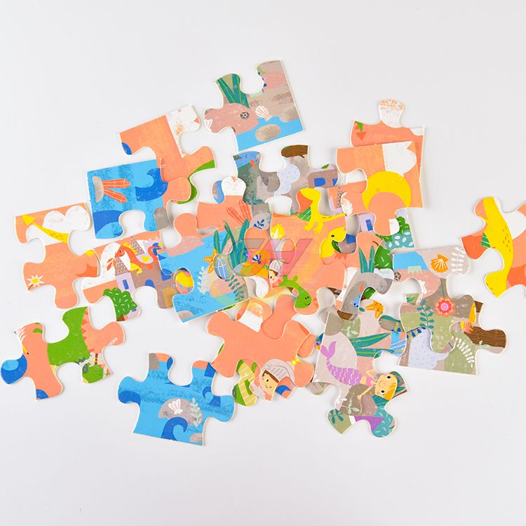 Custom Kids Fun Puzzle Book Set - Interactive Educational Puzzle Book for Children