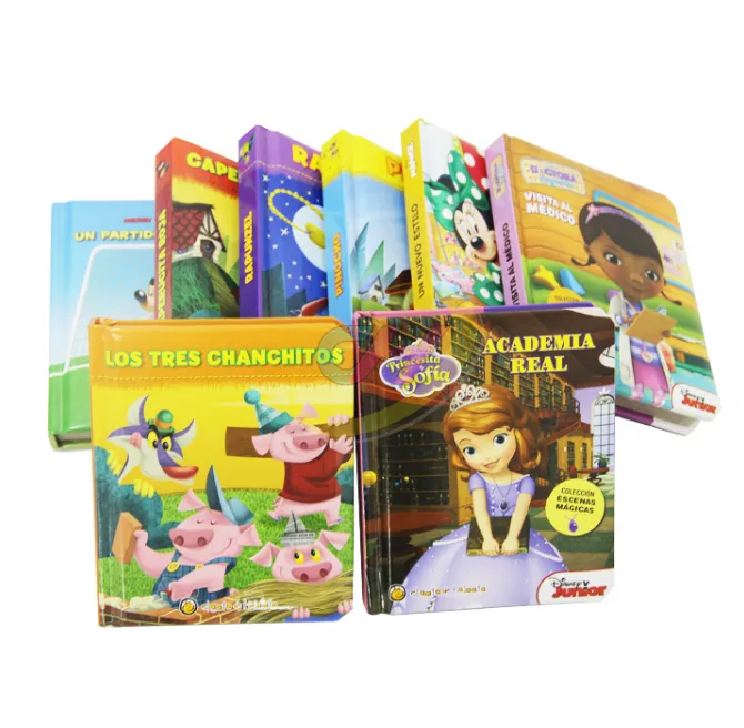 Custom Fairy Tale Kids Interactive Puzzle Board Book - Toddler Early Education Toy Book