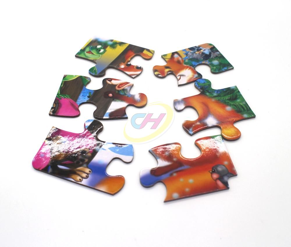 Custom Fairy Tale Kids Interactive Puzzle Board Book - Toddler Early Education Toy Book