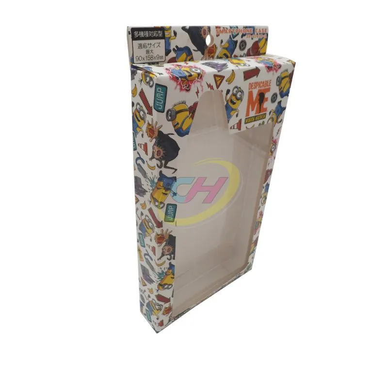 Cartoon Pattern Trapezoidal Colorful Packaging Box
