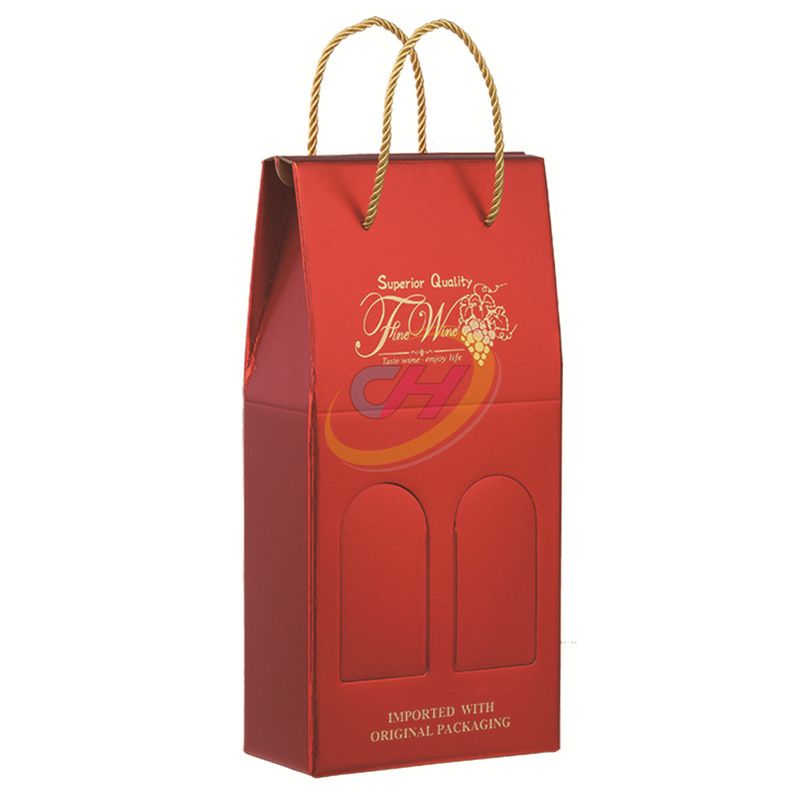 Premium Wine Gift Bags - Reusable Durable Wine Packaging Bags for Holiday & Gifting