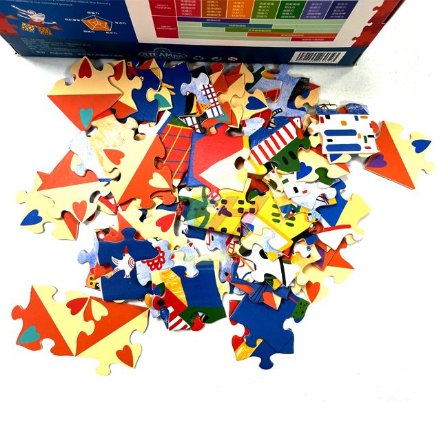 1000-Piece Fun Animal Paradise Jigsaw Puzzle