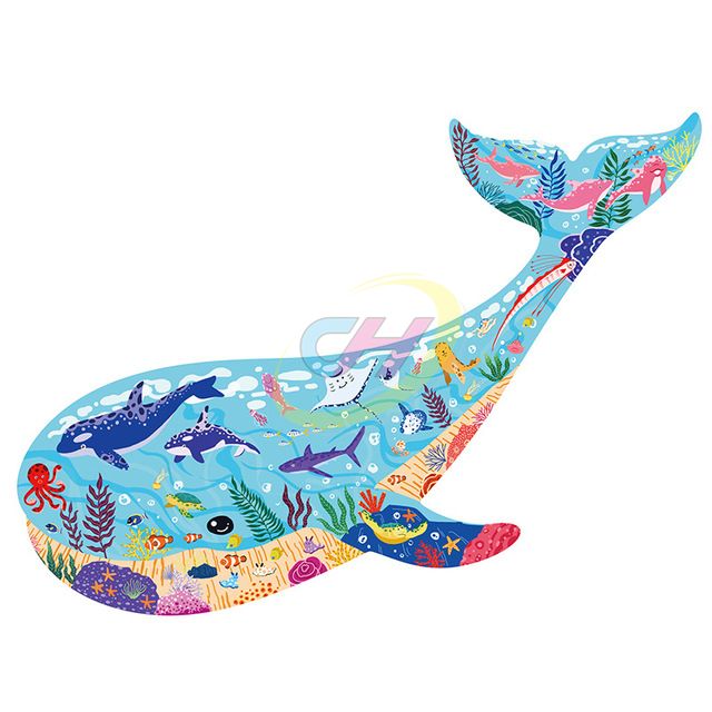 Bear, Whale, Triceratops Educational Toys