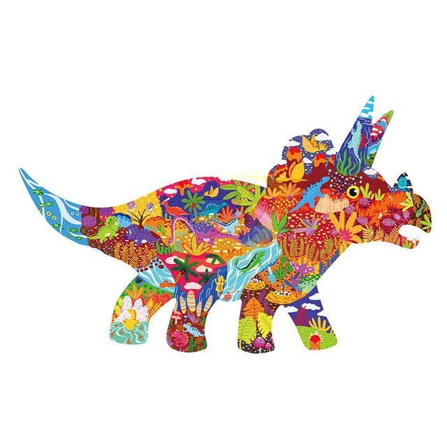 Bear, Whale, Triceratops Educational Toys