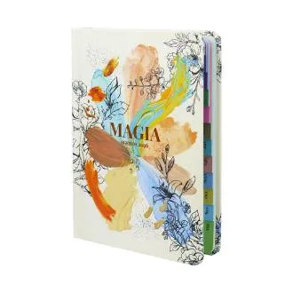 Custom Printed Hardcover Planner with Tabs