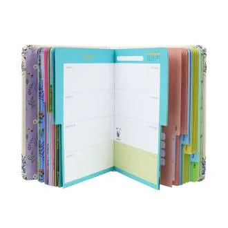 Custom Printed Hardcover Planner with Tabs