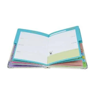 Custom Printed Hardcover Planner with Tabs