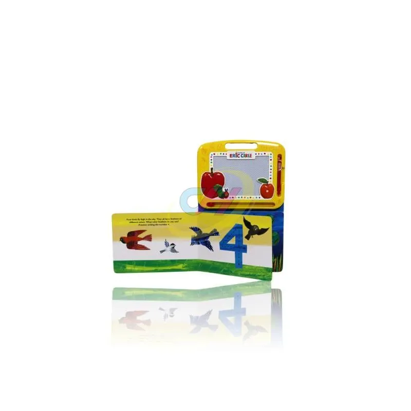 Toddler Number Learning Interactive Writing Board Book