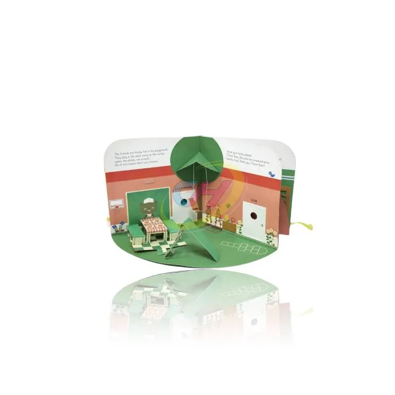 Let's Go to School Preschool 3D Pop-Up Book: Transition Enlightenment Interactive Lift-the-Flap Book for 2-5 Years Old