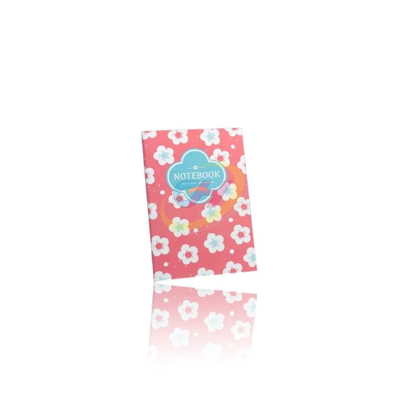 Cute Floral Pattern Softcover Book - Pastel Daily Journal for Gift & Personal Use
