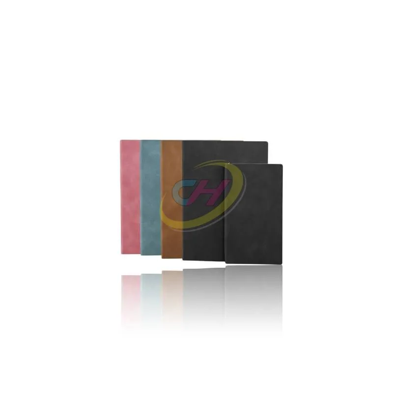 Premium PU Leather Notebook - Multi-Color Minimalist Journal for Business & Daily Use