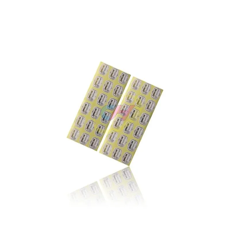 Multi-Purpose Printed Self-Adhesive Label Stickers
