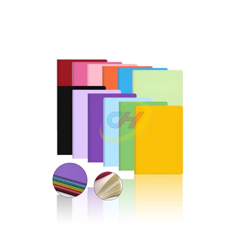 12-Color Stylish Portable Kraft Paper Notebook: Student Subject-Organizing Pocket Journal