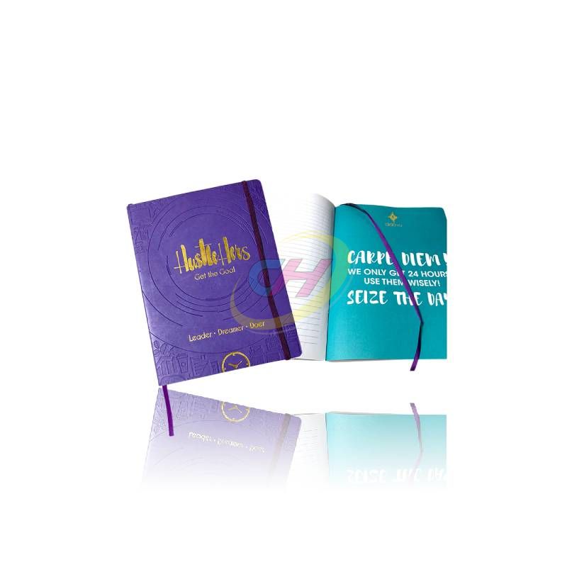Motivational Perfect-Bind Notebook: Fuel Your Ambition in Style
