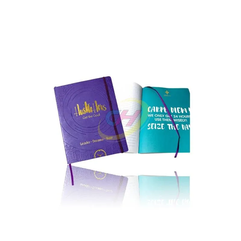 Motivational Perfect-Bind Notebook: Fuel Your Ambition in Style