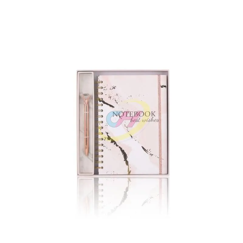 Spiral Notebook Gift Set: Stylish Stationery for Gifting & Self - Care