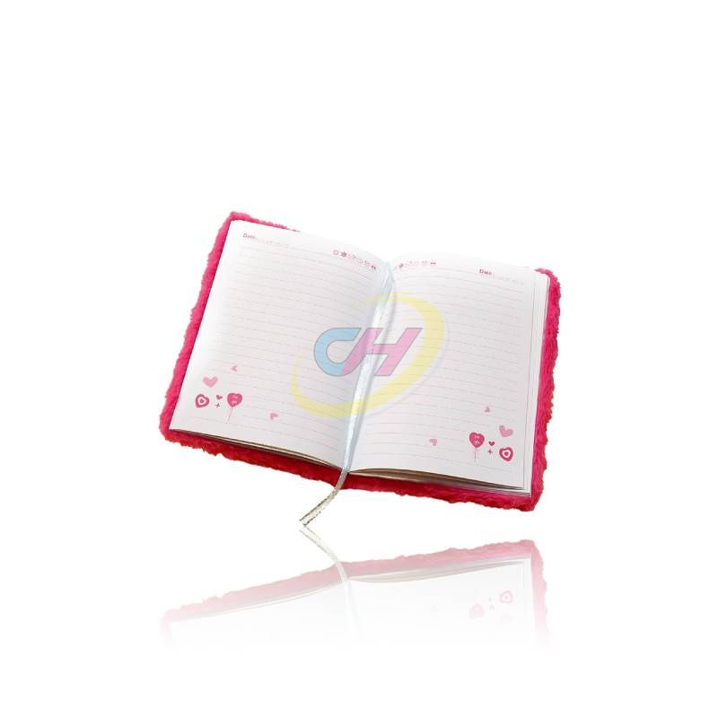 Custom Cartoon Notebook – Eco-Friendly Cloth-Covered Journal for Kids, Students & Creative Branding