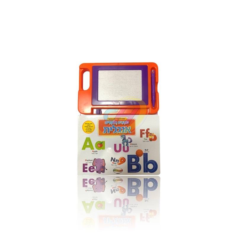 Interactive Kids Early Learning Board Book with Wipe-Clean Whiteboard
