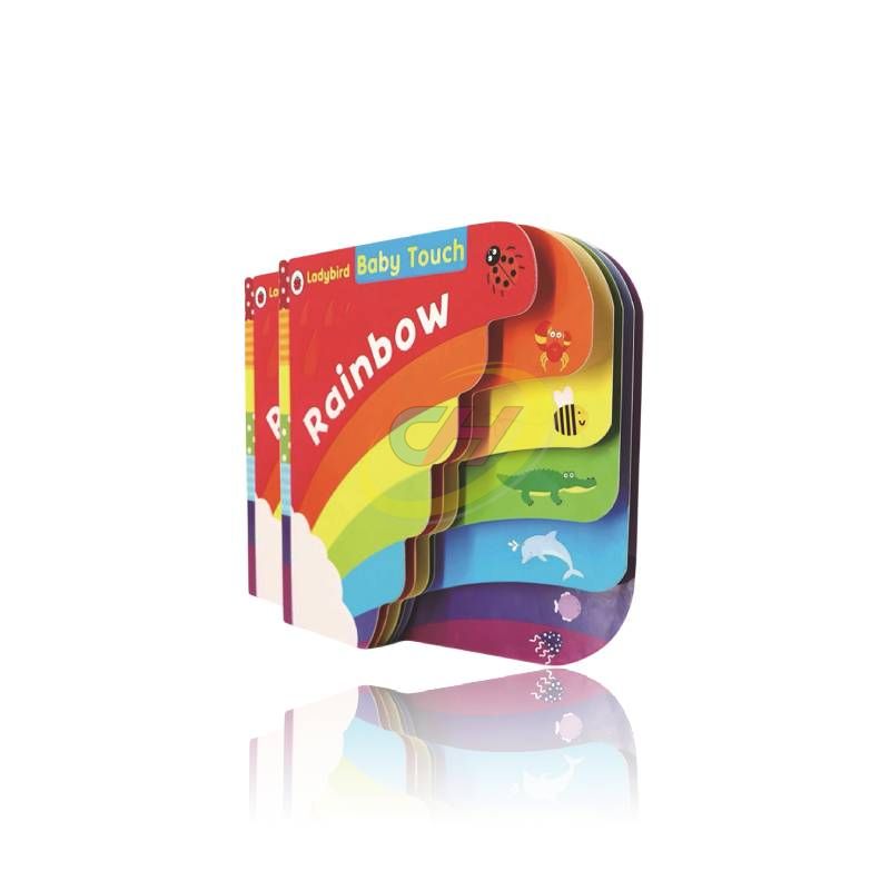 Custom Rainbow Kid Learning Board Book | Color & Weather Discovery Activities