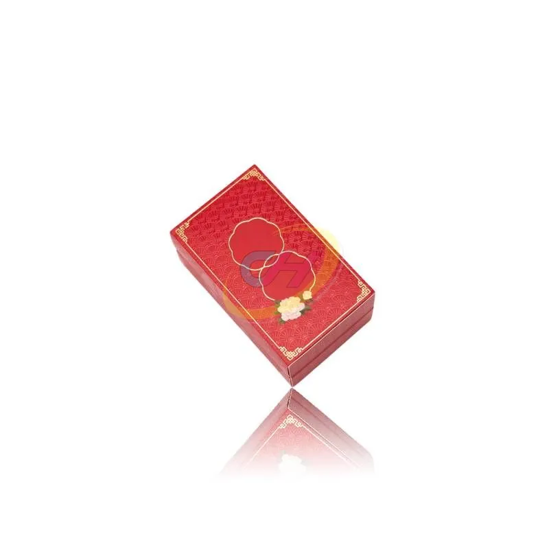 Chinese Red Foldable Heart Gift Box