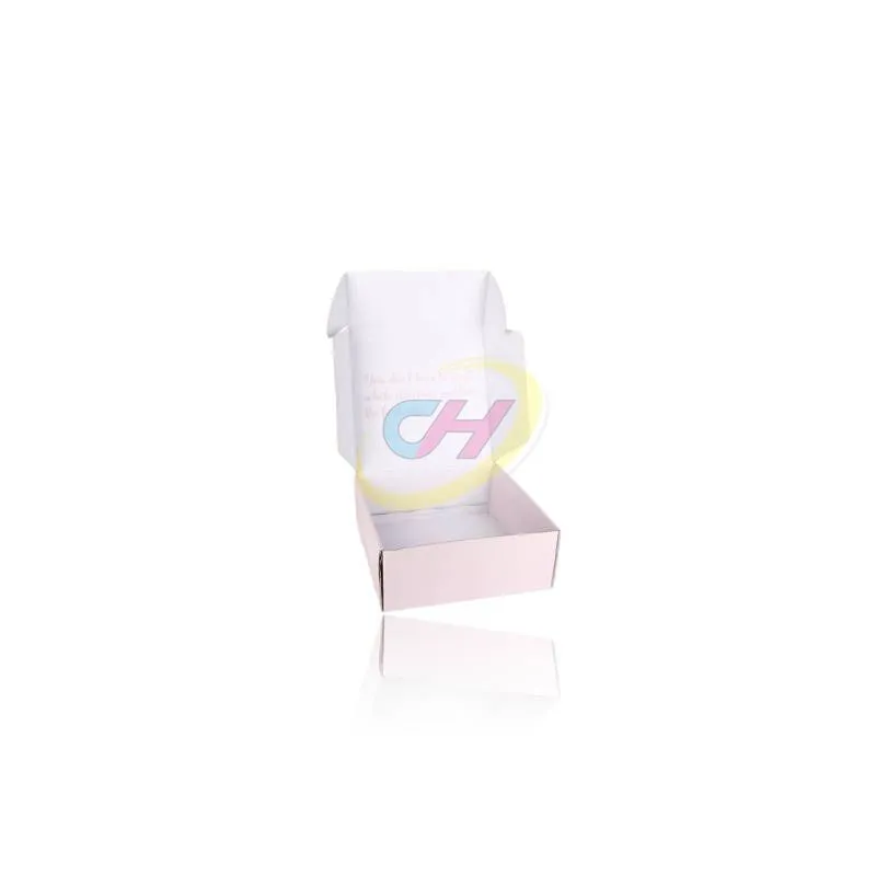 Pink Corrugated Paper Makeup Shipping Mailer Box – Eco-Friendly Cosmetic Packaging for Brands, Ecommerce & Gift Sets
