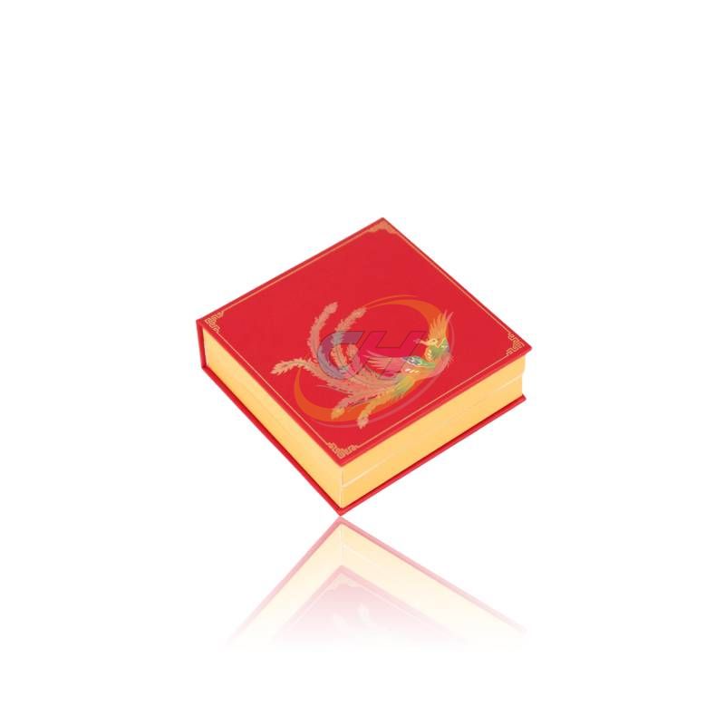 Embroidery foil stamping High-end Makeup Box with Mirror