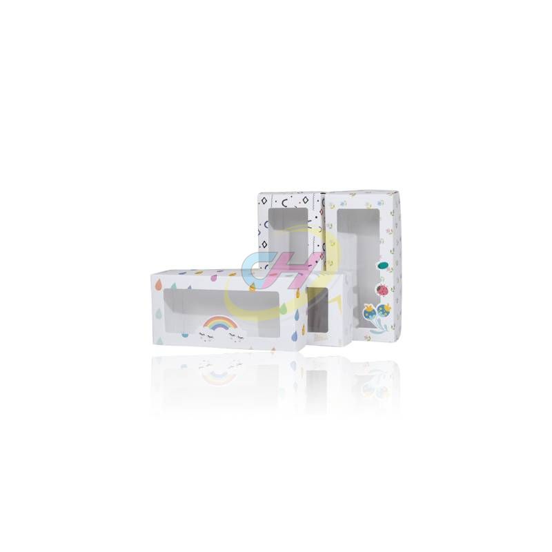 Custom Box with PVC Window – Clear Display Packaging for Retail, Gift Boxes & Product Showcase