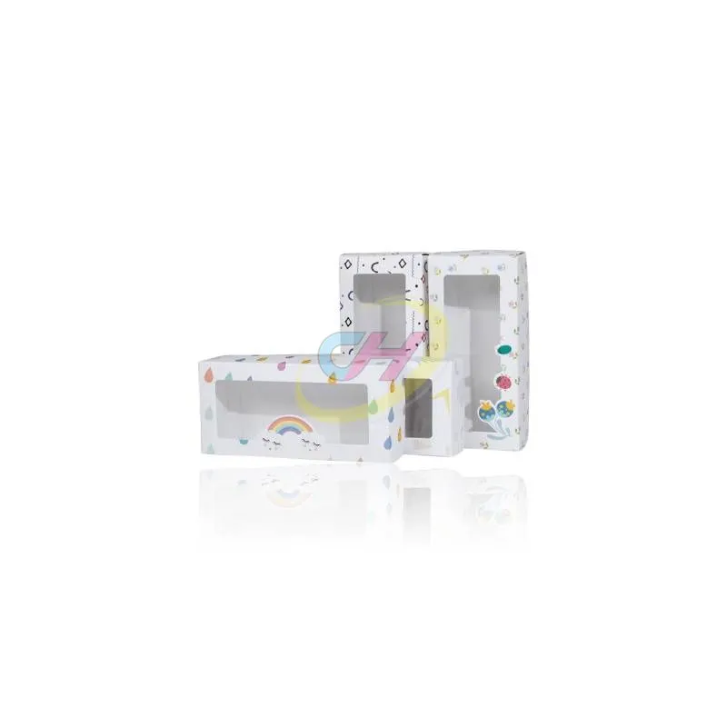 Custom Box with PVC Window – Clear Display Packaging for Retail, Gift Boxes & Product Showcase