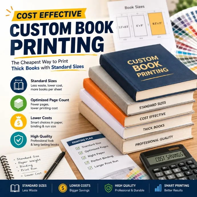 How to Reduce Custom Book Printing Costs Without Losing Quality