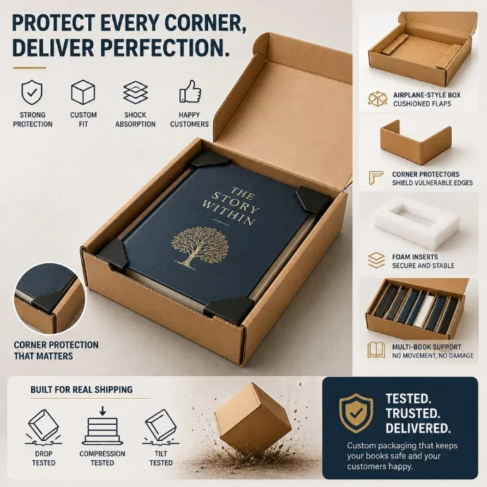 The Ultimate Guide to Shipping Hardcover Books Safely: Preventing Corner Damage