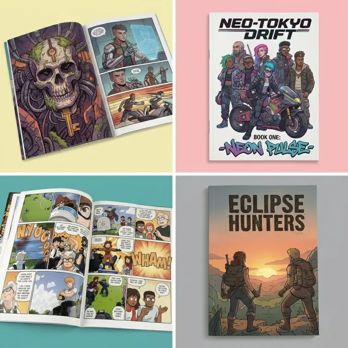 Comic Book Printing Guide: From Art Style to Finished Product