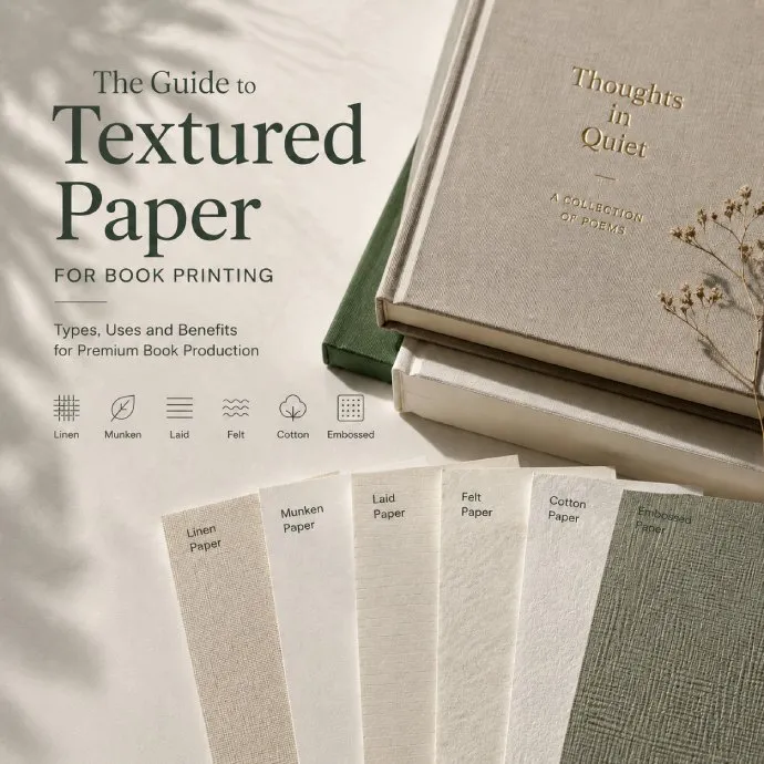 Everything You Need to Know About Textured Paper: Linen, Munken, and More for Printing