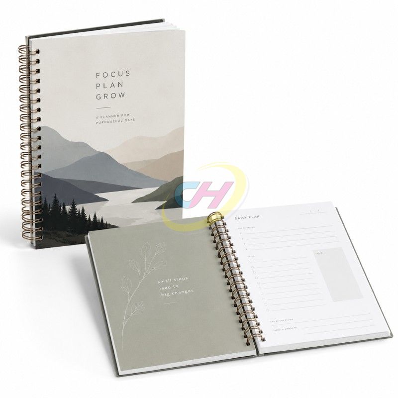 Spiral Bound Book Printing