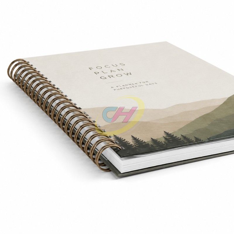 Spiral Bound Book Printing