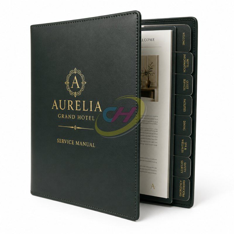 PU-Leather Book Printing