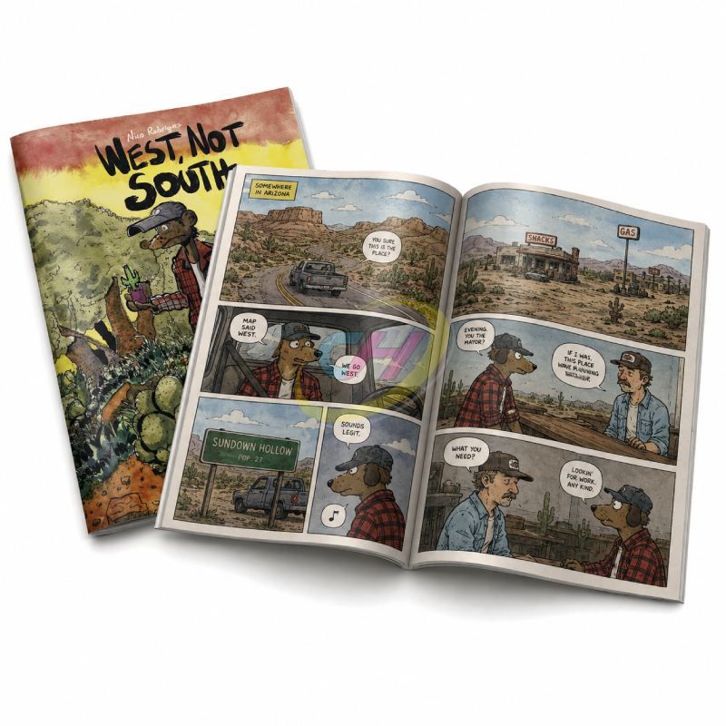 Custom Comic Book Printing Services