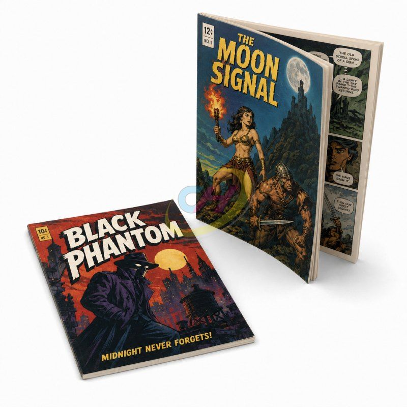 Custom Comic Book Printing